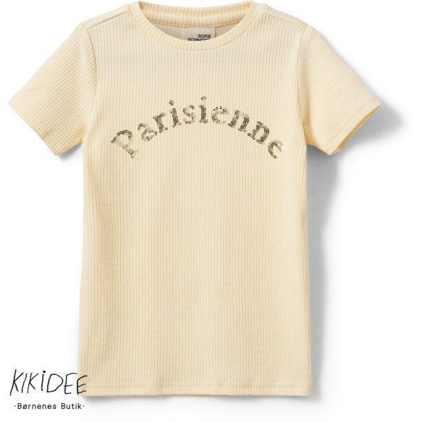 Sofie Schnoor Asta T-shirt - Butter yellow 