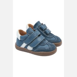 Pom Pom Sko m. Velcro - Cosmic sky 