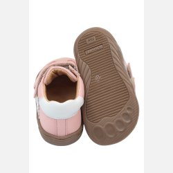 Pom Pom Sko m. Velcro - Misty rose