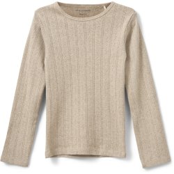 Sofie Schnoor Pointelle Bluse - Beige 