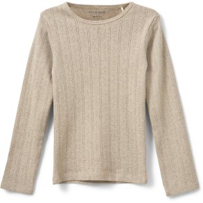 Sofie Schnoor Pointelle Bluse - Beige 