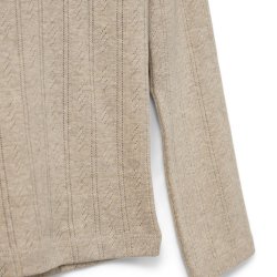 Sofie Schnoor Pointelle Bluse - Beige 