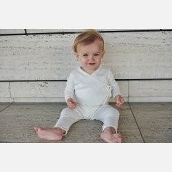 Copenhagen Colors Leggings M. Hjerte Mnster - Creme