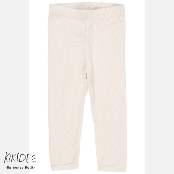 Copenhagen Colors Leggings M. Hjerte Mnster - Creme