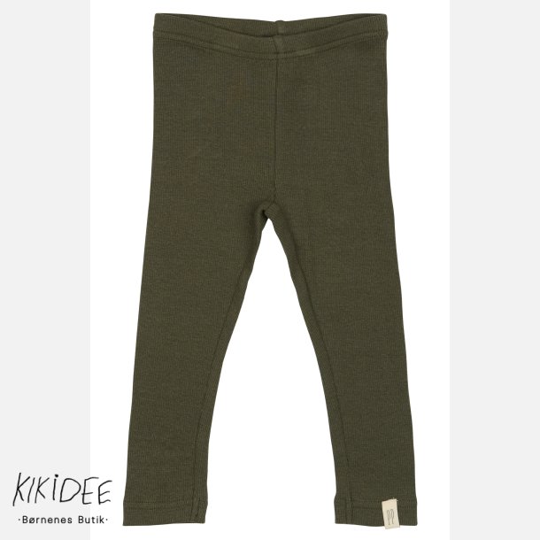 Petit Piao Leggings - Green leaf 