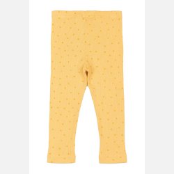 Petit Piao Leggings Dot - Yellow sun