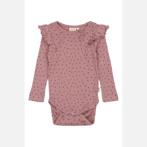 Petit Piao Hjerte Body - Nostalgic Rose/Coffee Bean