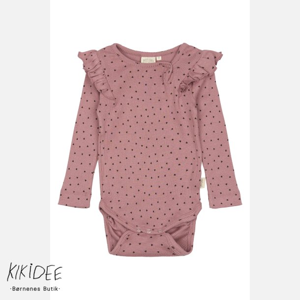 Petit Piao Hjerte Body - Nostalgic Rose/Coffee Bean