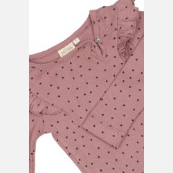 Petit Piao Hjerte Body - Nostalgic Rose/Coffee Bean