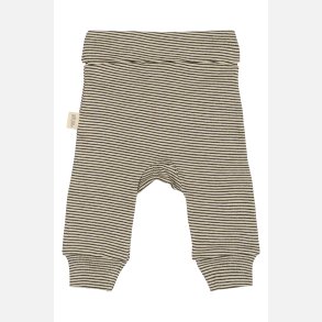 Petit Piao Leggings - Coffee bean/off white
