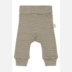 Petit Piao Leggings - Coffee bean/off white