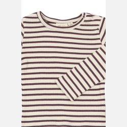 Petit Piao Sky Bluse - Huckleberry Striped