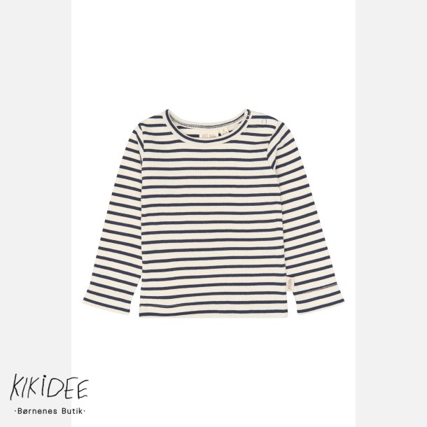 Petit Piao Sky Bluse - Navy Blazer Striped