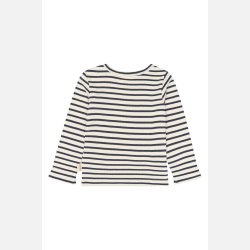 Petit Piao Sky Bluse - Navy Blazer Striped