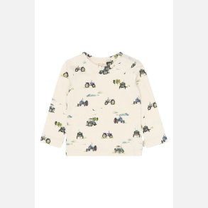 Petit Piao Star Bluse - Eggnog tractor
