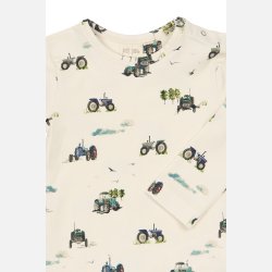 Petit Piao Star Bluse - Eggnog tractor