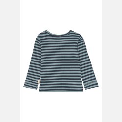 Petit Piao Air Bluse - Lead Striped
