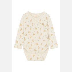 Petit Piao Dio Pointelle Sl�-om Body - Eggnog Rabbit 