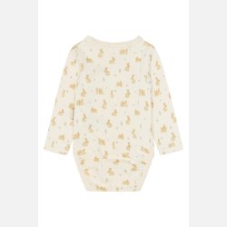 Petit Piao Dio Pointelle Sl�-om Body - Eggnog Rabbit 