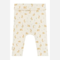 Petit Piao Dio Pointelle Leggings - Eggnog Rabbit 
