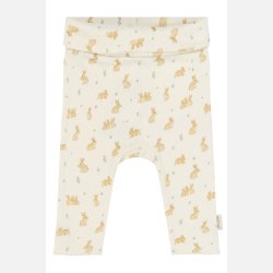 Petit Piao Dio Pointelle Leggings - Eggnog Rabbit 
