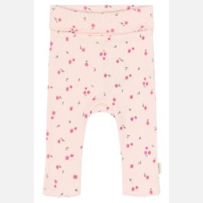 Petit Piao Dio Pointelle Leggings - Mauve Chalk Rosehip