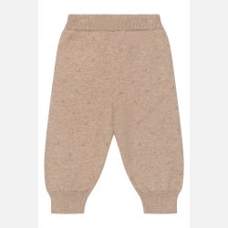 Petit Piao Edris Pointelle Knit Pants - Woodsmoke