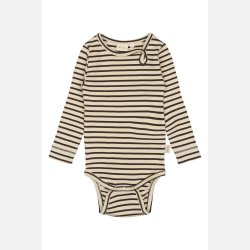 Petit Piao Body - Coffee bean/off white