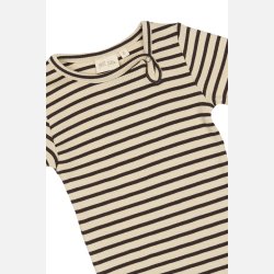 Petit Piao Body - Coffee bean/off white