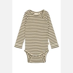 Petit Paio Body - Green leaf/off white