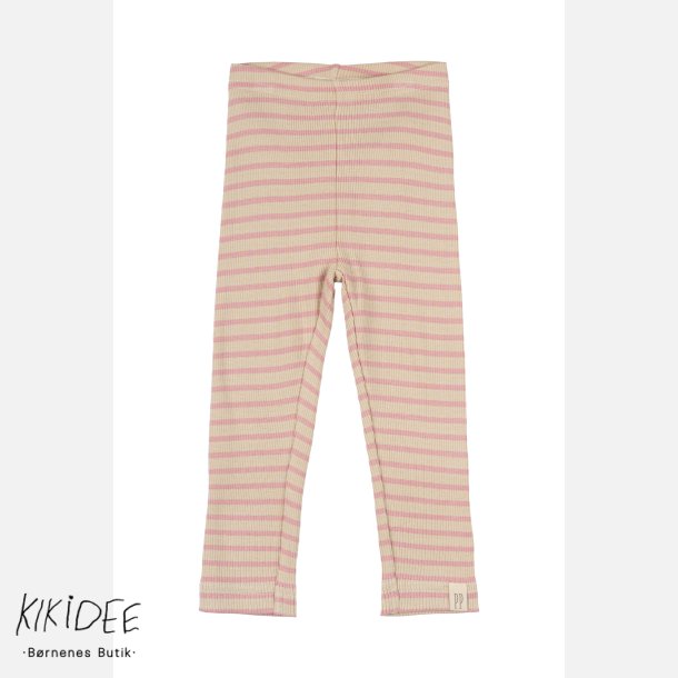 Petit Piao Leggings - Bright Rose/Dark Off White