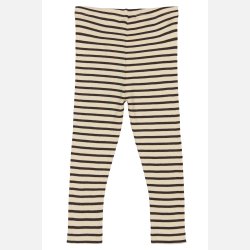 Petit Piao Leggings - Coffee bean/off white