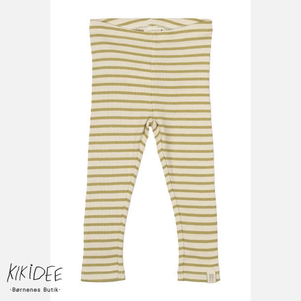 Petit Piao Leggings - Khaki/Dark off white