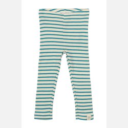 Petit Piao Leggings - Turquise /Dark off white