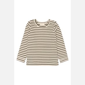 Petit Piao Bluse - Green leaf/off white