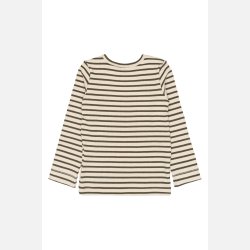 Petit Piao Bluse - Green leaf/off white