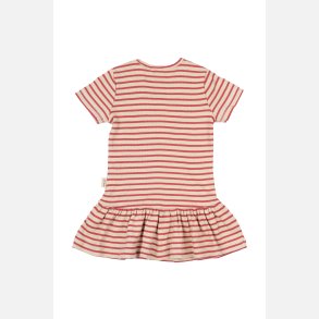 Petit Piao Kjole - Light Berry/Dark Off White	
