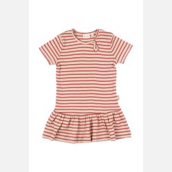 Petit Piao Kjole - Light Berry/Dark Off White	