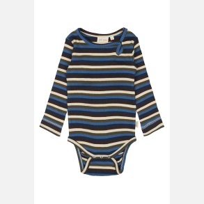 Petit Piao Body Multi Striped - True navy multistripe