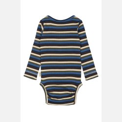 Petit Piao Body Multi Striped - True navy multistripe