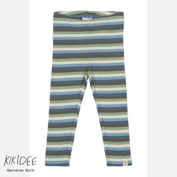 Petit Piao Leggings Multi striped - Allure Blue Multi Stripe