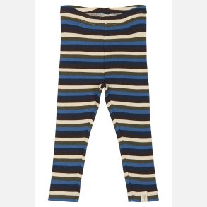 Petit Piao Leggings Multi striped - True navy multistripe