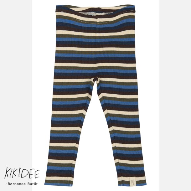 Petit Piao Leggings Multi striped - True navy multistripe