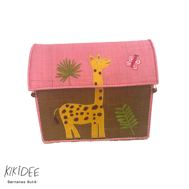 Rice Opbevaringskurv Mellem  - Wildlife tema 