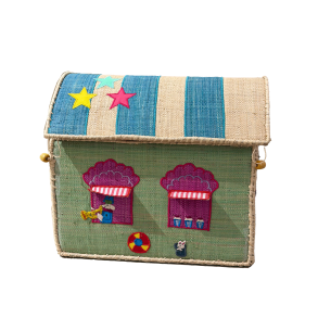 Rice Opbevaringskurv Lille  - Cirkus tema 