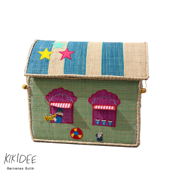 Rice Opbevaringskurv Lille  - Cirkus tema 