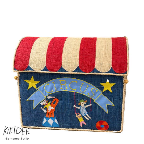Rice Opbevaringskurv Stor - Cirkus tema