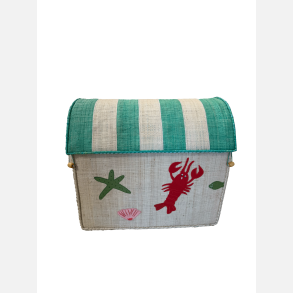 Rice Opbevaringskurv Stor - Ocean 