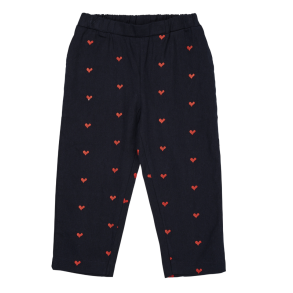 Copenhagen Colors Twill Hjerte Bukser - Navy