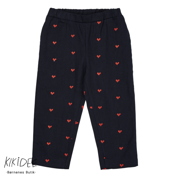 Copenhagen Colors Twill Hjerte Bukser - Navy